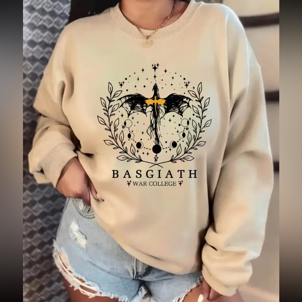 Gildan Cream Sweatshirt